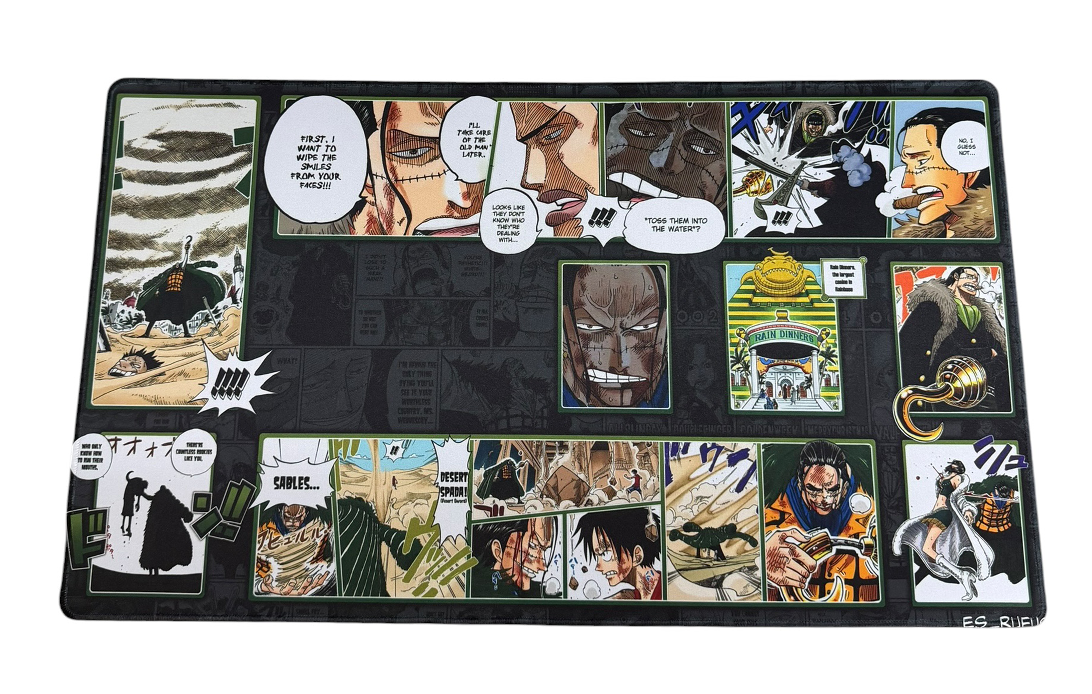 CROCODRILE ONE PIECE PLAYMAT SYNDICATE X RUFUS