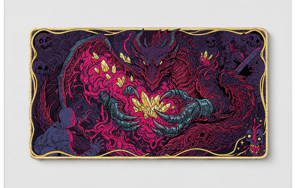 CRYSTAL DRAGON ! Gaming MAT/ PLAYMAT