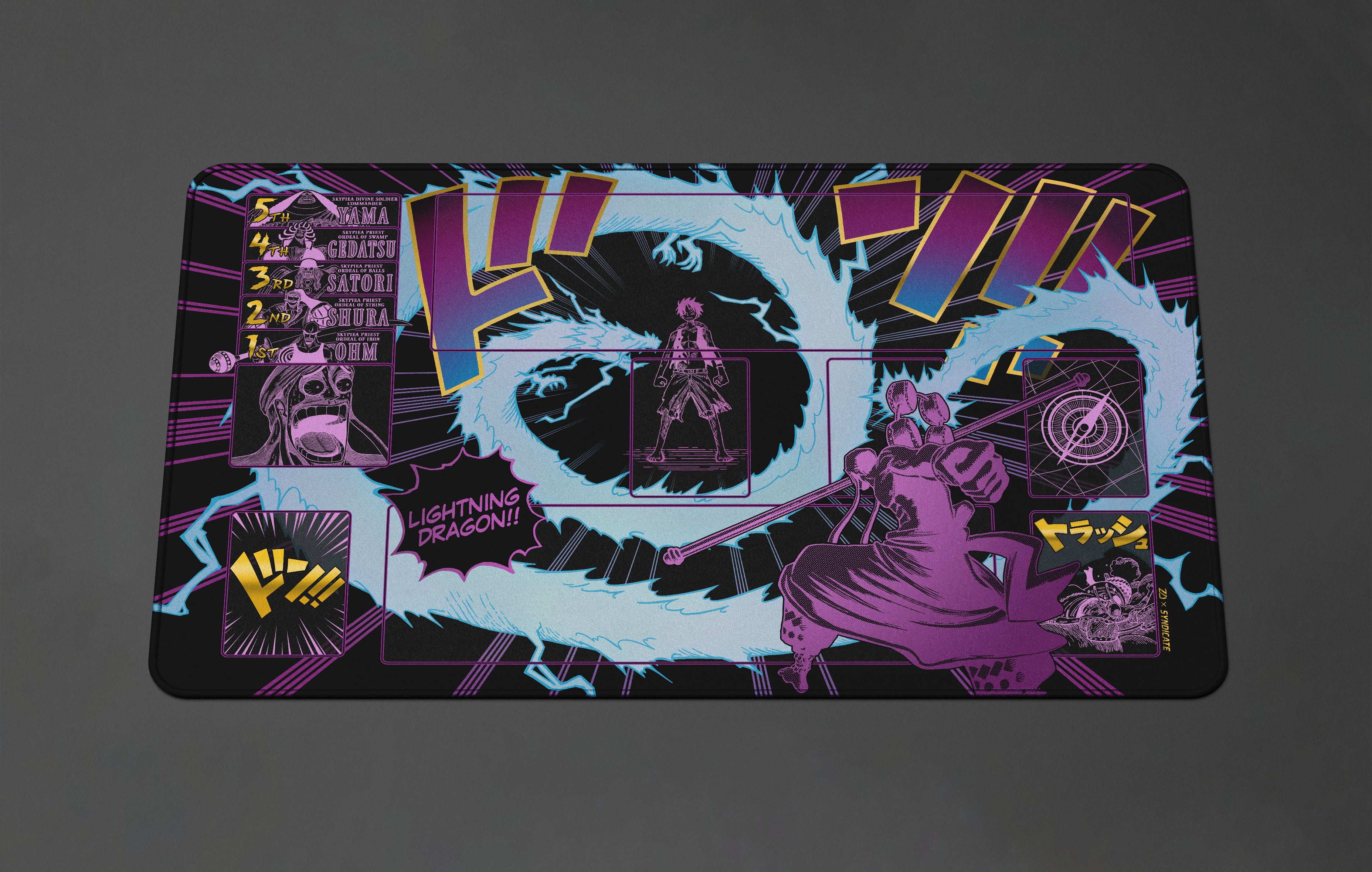Enel Manga – Lighting Dragon, One piece TCG Playmat