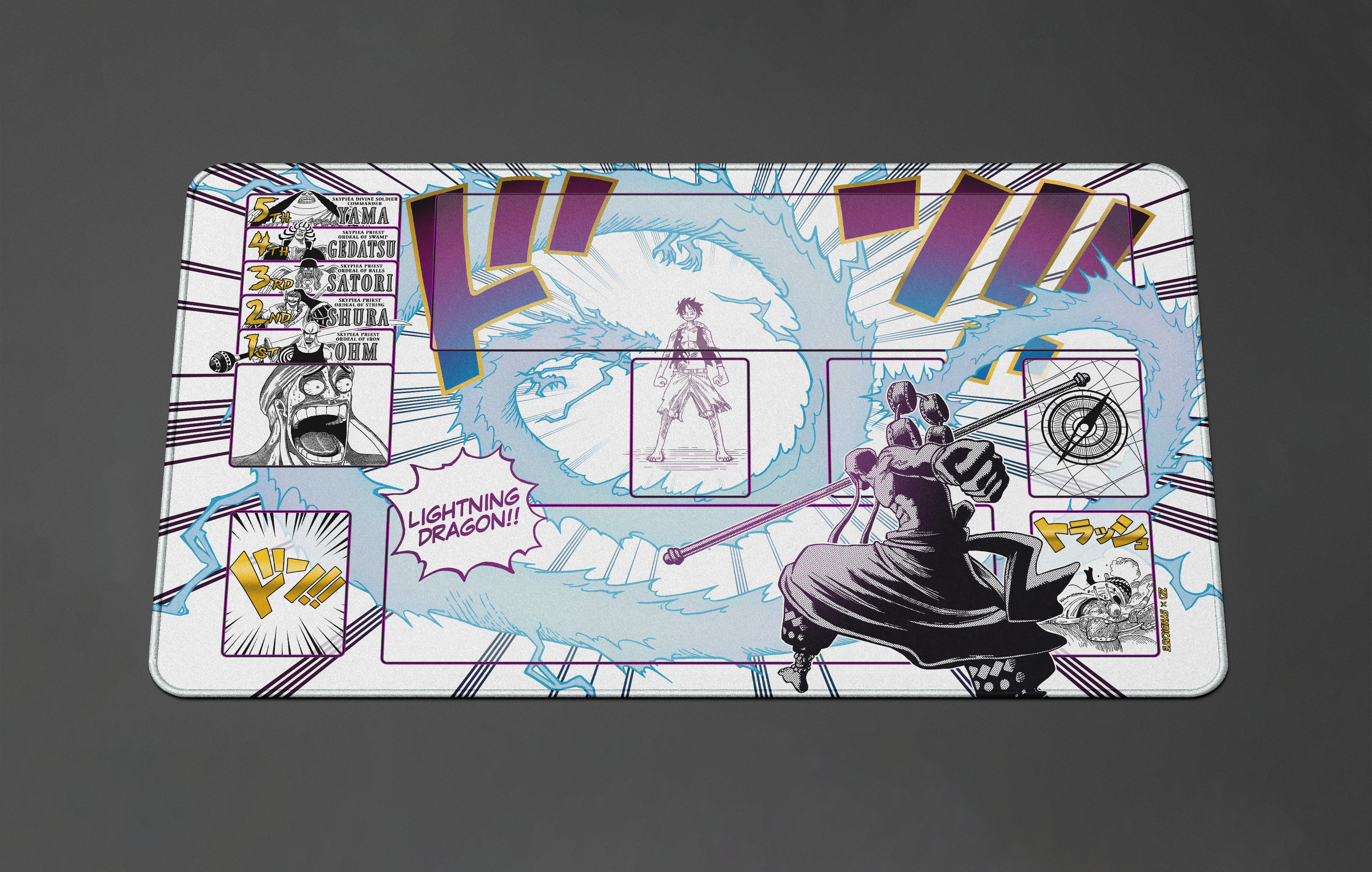 Enel Manga – Lighting Dragon, One piece TCG Playmat