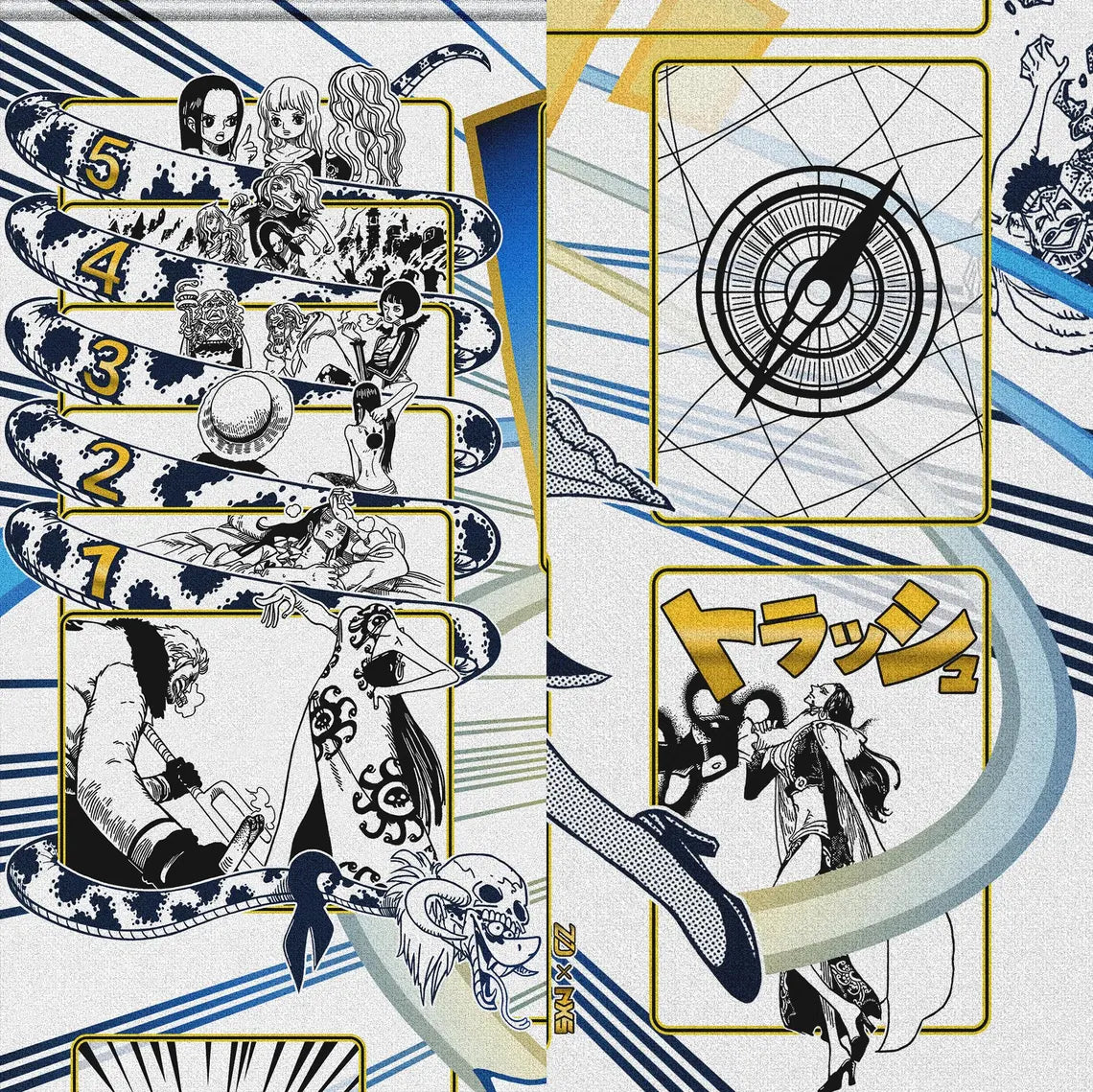 Boa Hancock One Piece Playmat by ZDesign