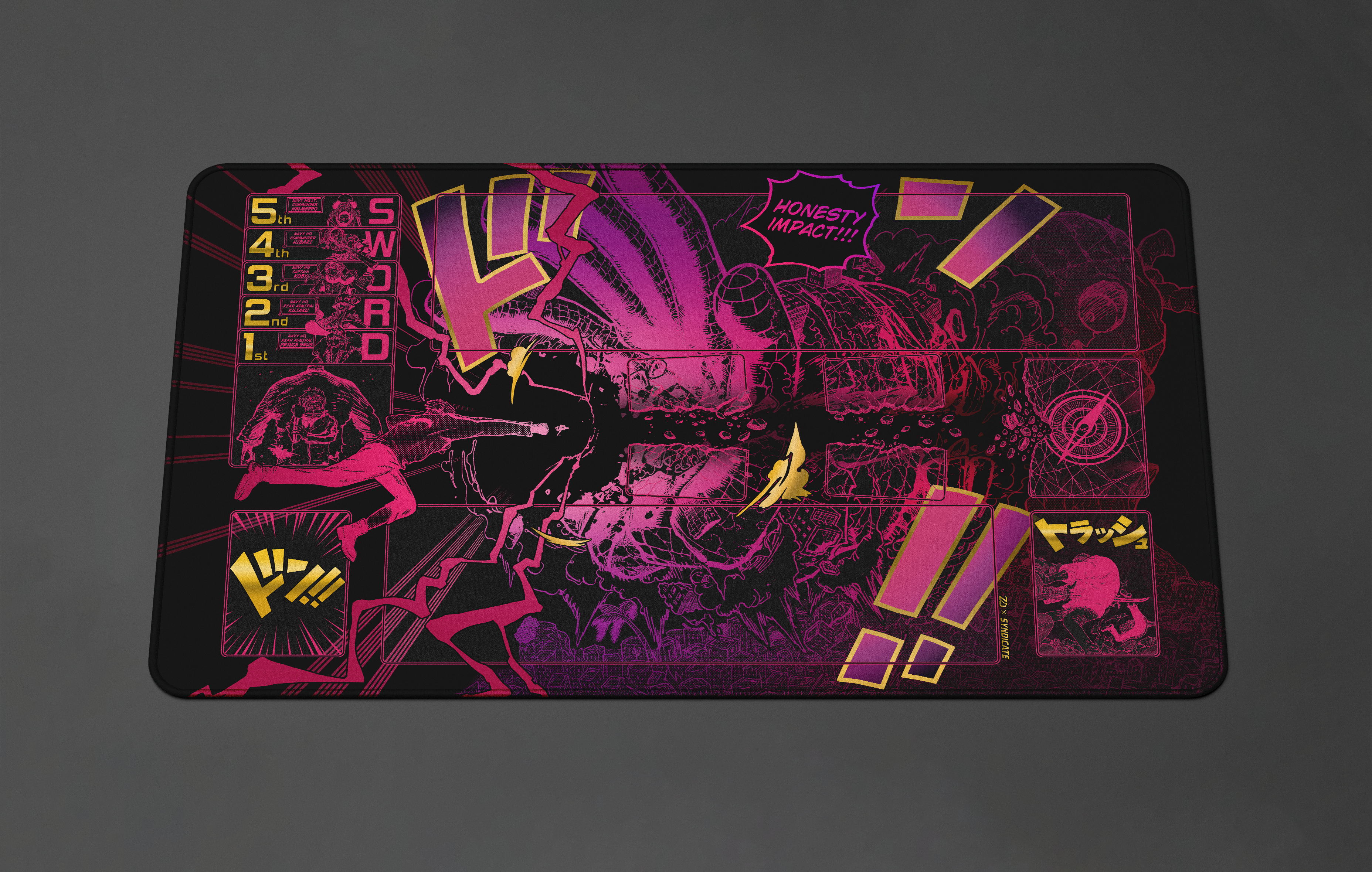 KOBY “Honesty IMPACT” ONE PIECE PLAYMAT by ZDESIGN