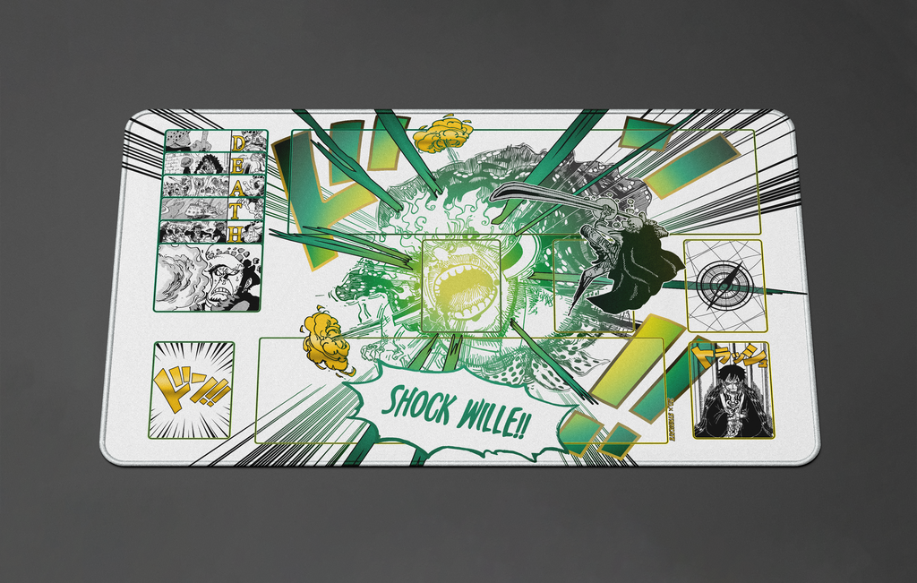 Law Manga – Shock Will, One piece TCG Playmat