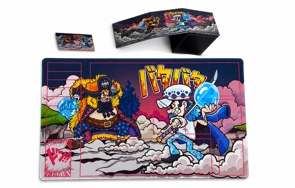Trafalgar L. VS Blackbeard ! CARTOON FIGHT LIMITED EDITION!