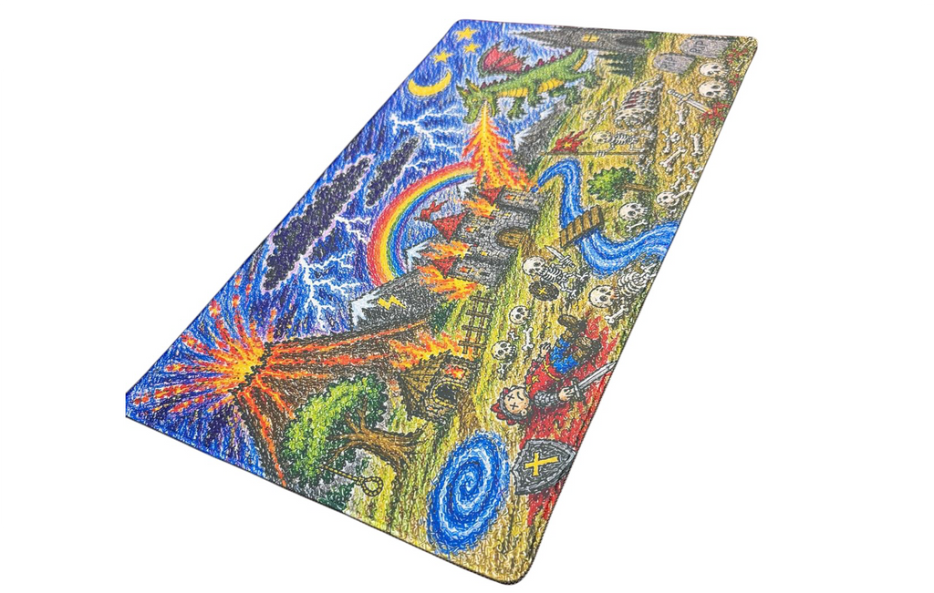 NOT SO LIL BRO DRAWING! - MTG PLAYMAT