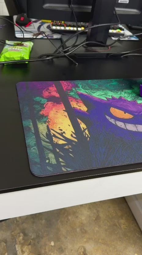 GENGAR Deck Box and PLAYMAT BUDNLE - HOLDS 100 SLEVED CARDS