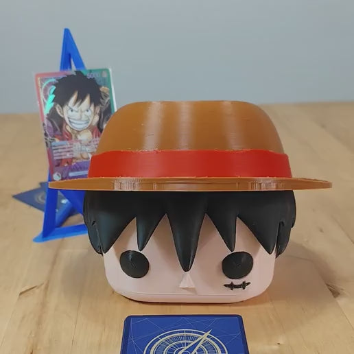 LUFFY ONE PIECE Deck Box - ONE PIECE theme - Magnetic Lids -