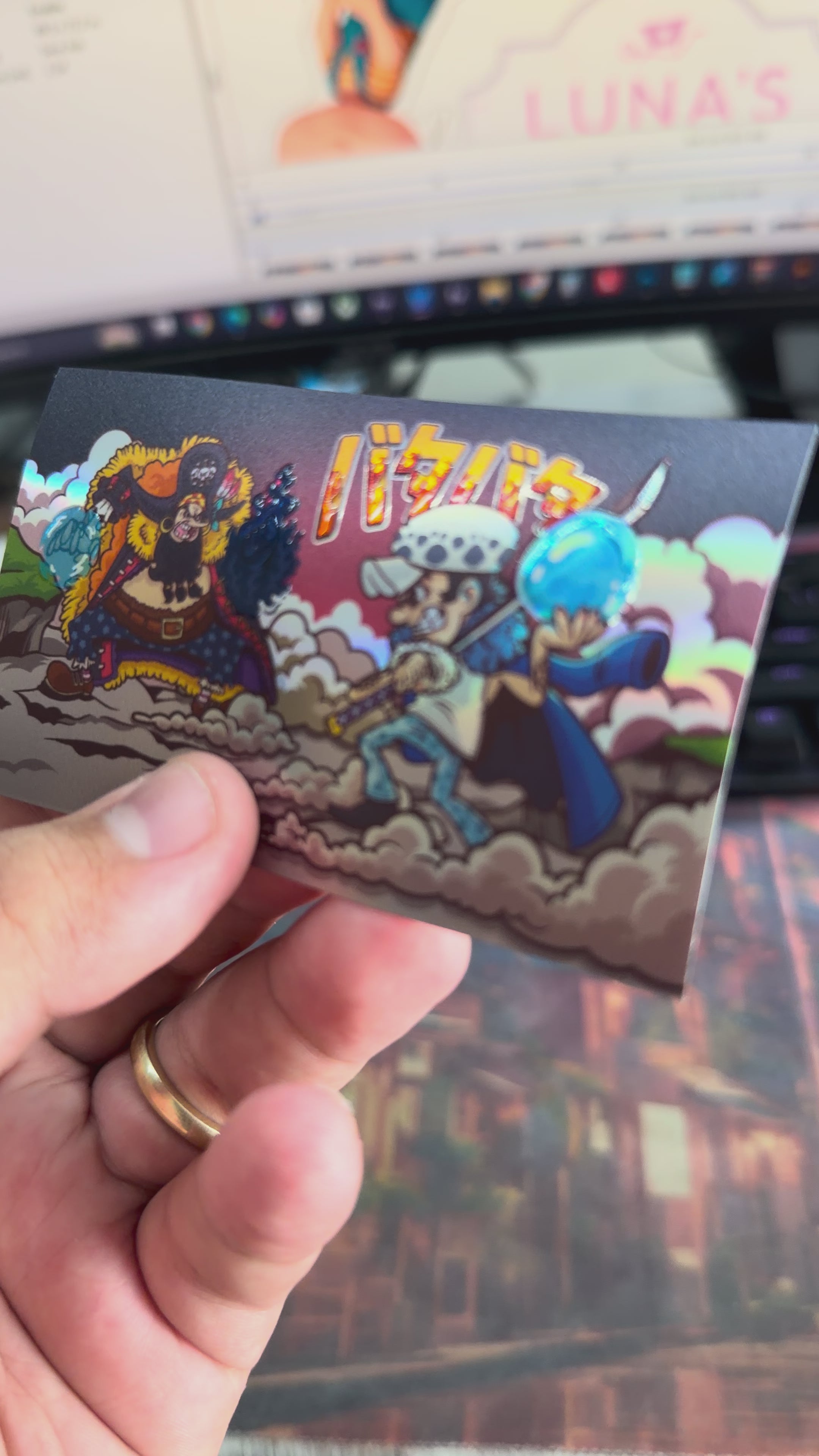 Trafalgar L. VS Blackbeard ! CARTOON FIGHT LIMITED EDITION!