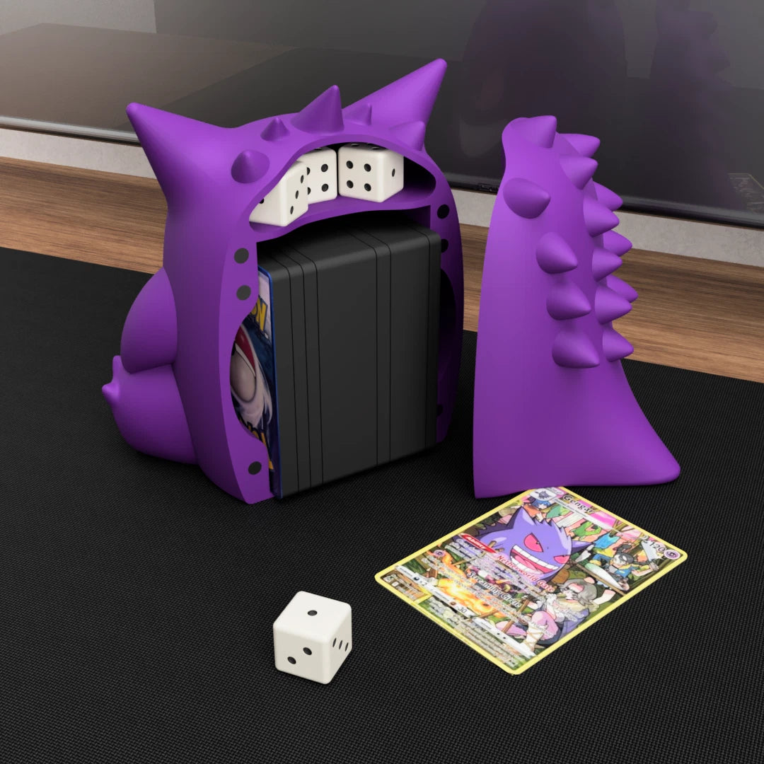 GENGAR Deck Box -POKEMON TCG CARD GAME- Magnetic Lids -