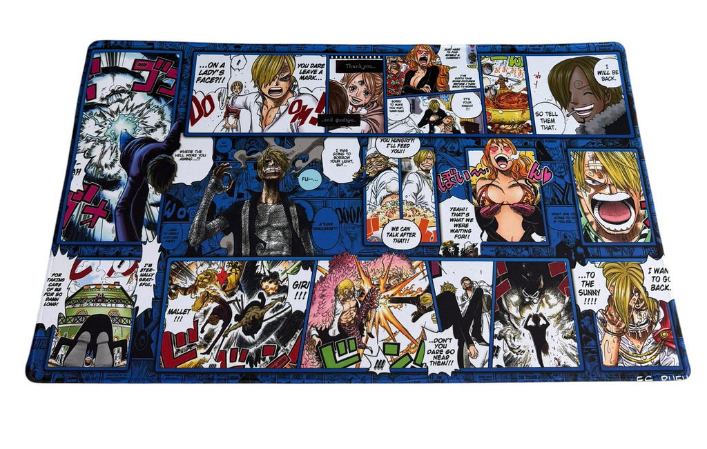 SANJI ONE PIECE PLAYMAT SYNDICATE X RUFUS
