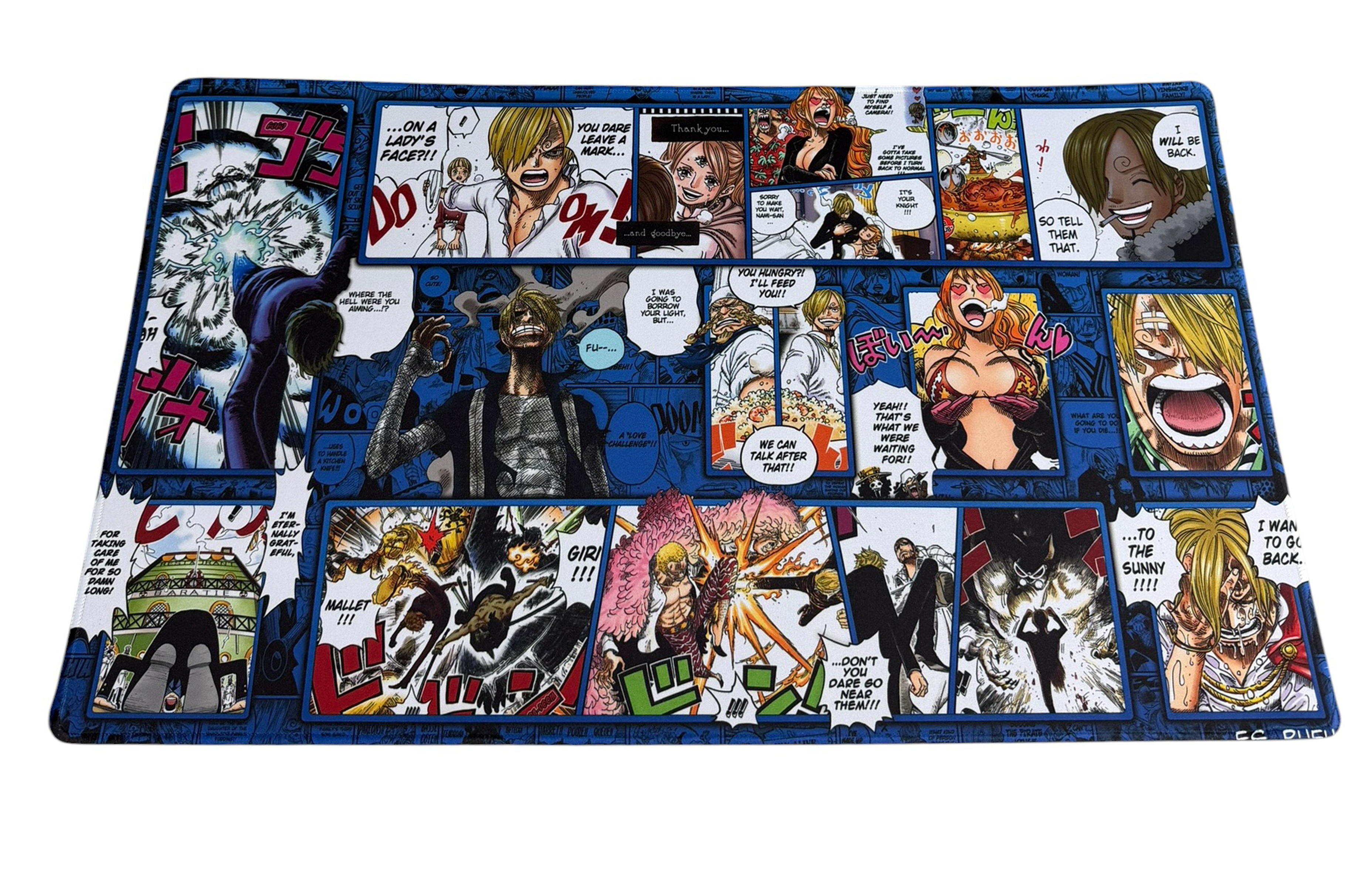 SANJI ONE PIECE PLAYMAT SYNDICATE X RUFUS