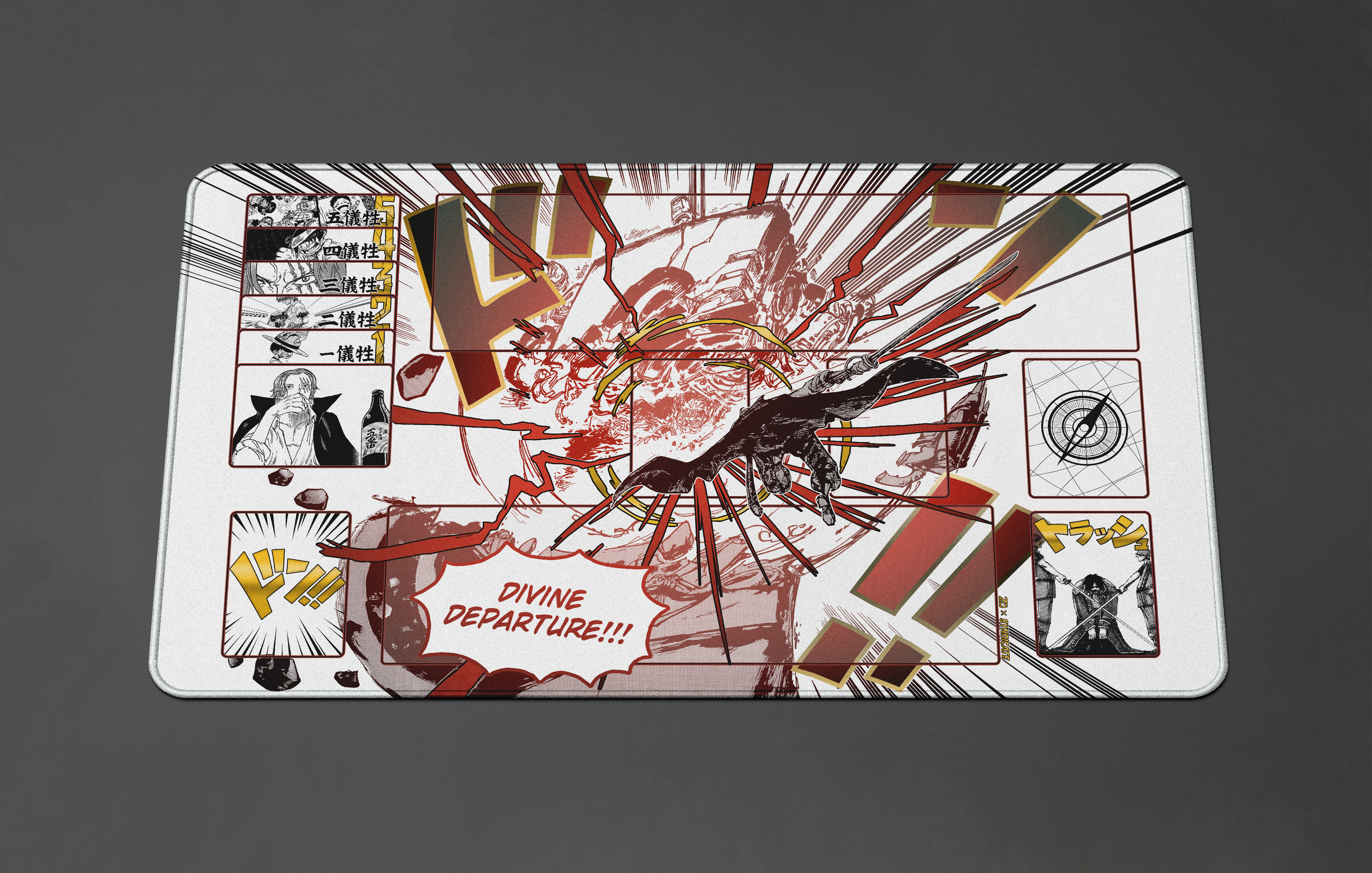 Shanks “Divine Departure ” ONE PIECE PLAYMAT by ZDESIGN